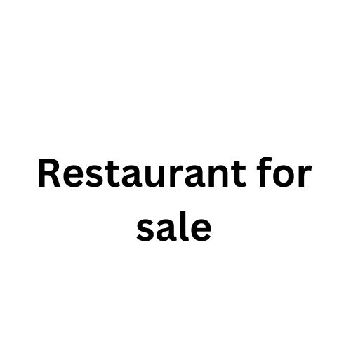 Restaurant for sale