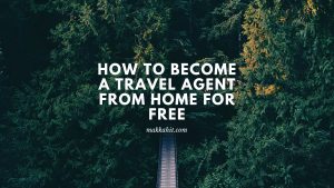 How to become a travel agent from home for free